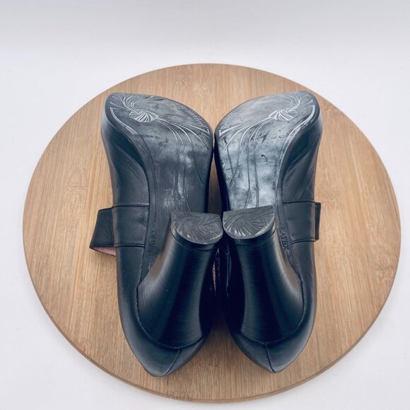 BeautiFeel Heels Womens 9 40 Black Leather Mary Jane Pumps Comfort - Picture 11 of 12